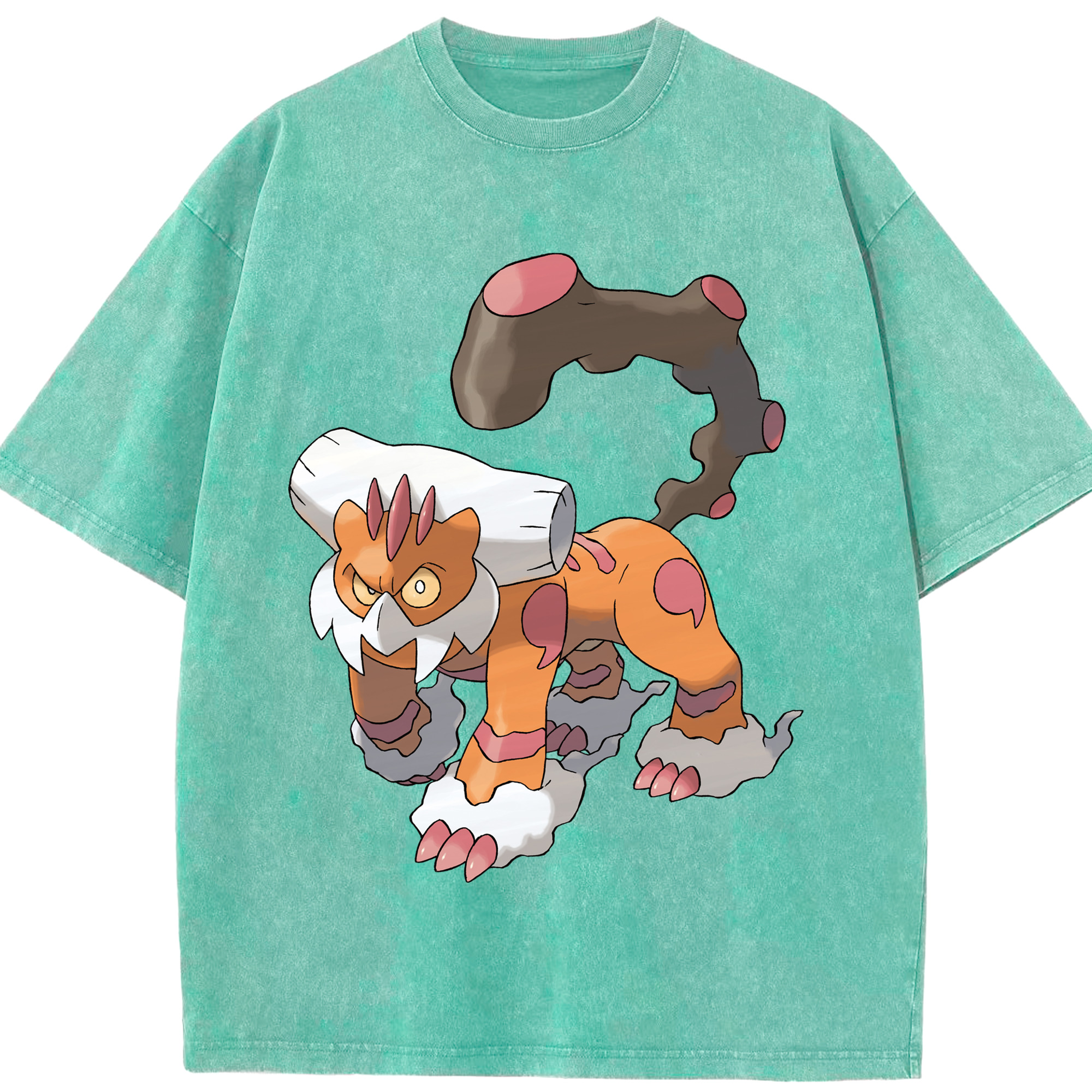 （画像用） ポケットモンスター Pokémon 綿100% ヴィンテージ風 半袖Tシャツ（フロントプリント）